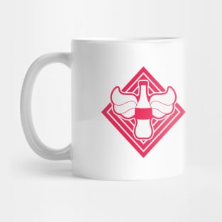 bottle with wings Mug